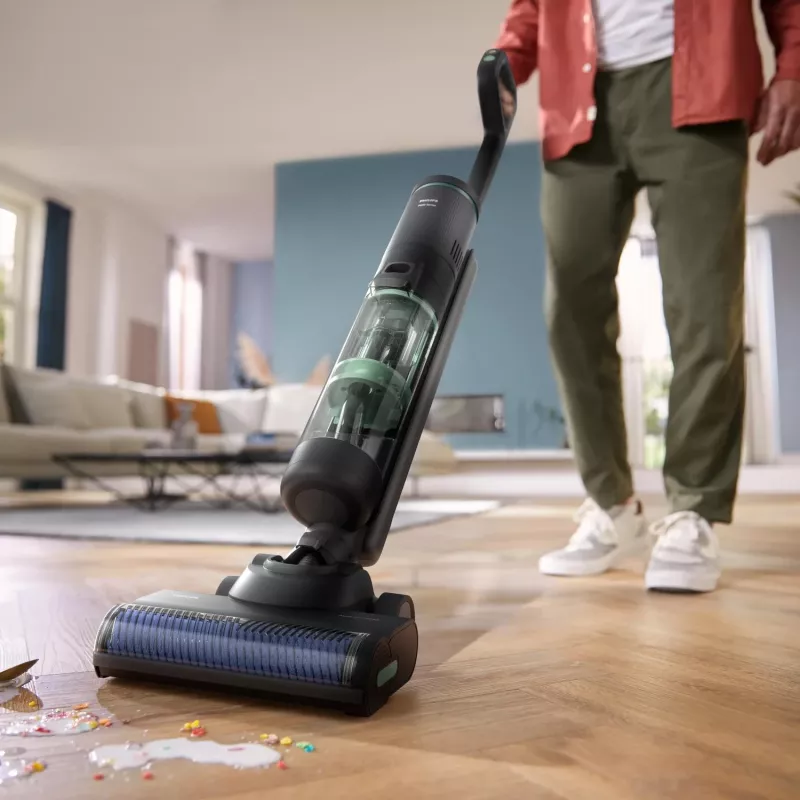 Philips 7000 seeria XW7263/11 kepp-tolmuimeja/elektriline luud 2-ühes kepp-tolmuimeja Aku Kuiv ja märg Tolmukotita 0,45 L 160 W Must
