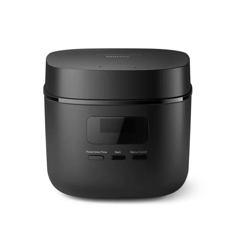 Riisikeetja Philips 3000 seeria HD3080/80, 0,54 L, 400 W, must, nuppjuhtimine