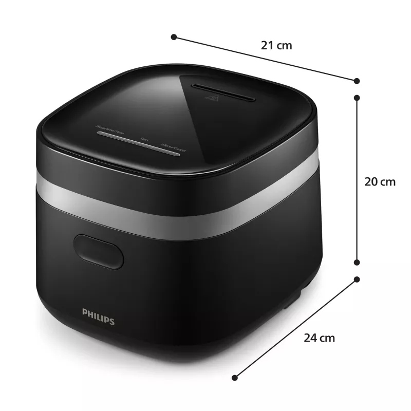 Philips 3000 seeria HD3090/80 elektriline survekeetja Must 436 W