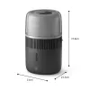 Õhuniisutaja Philips 5000 seeria HU5710/03 – auruniisutaja, 4,5 L, grafiit