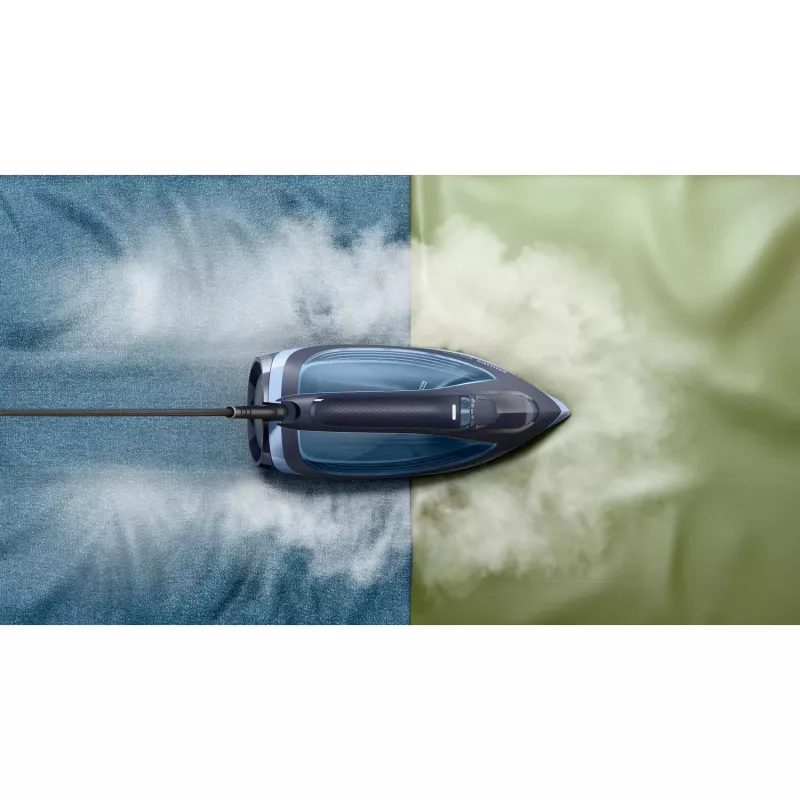 Aurugeneraator Philips 6000 seeria DST6120/20 — 2600 W, SteamGlide Plus tald, 190 g/min aurulöök, 0,3 L veepaak, 1,5 kg, sinine