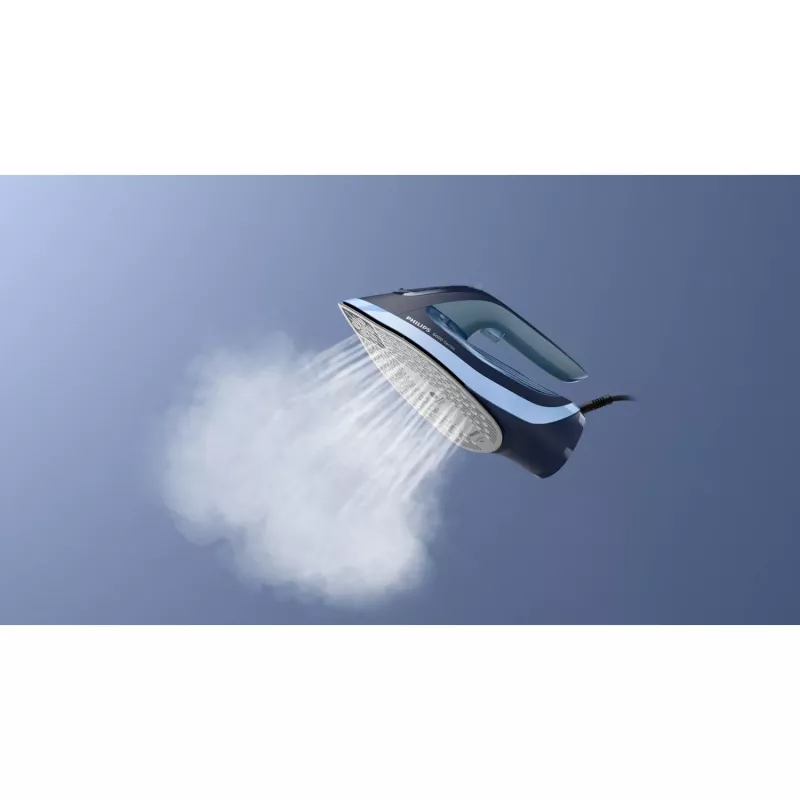 Aurugeneraator Philips 6000 seeria DST6120/20 — 2600 W, SteamGlide Plus tald, 190 g/min aurulöök, 0,3 L veepaak, 1,5 kg, sinine