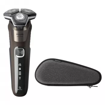 Philips SHAVER Series 5000 S5886/30 meeste pardel Rotatsioonpardel Trimmer Must, Pruun