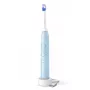 Philips Series 6100 HX7406/01 Laetav hambahari, Täiskasvanutele, Sonic-hambahari, Igapäevane hooldus, Tundlik, 62000 liigutust minutis, Sinine, 2 min, 4 x 30 sek