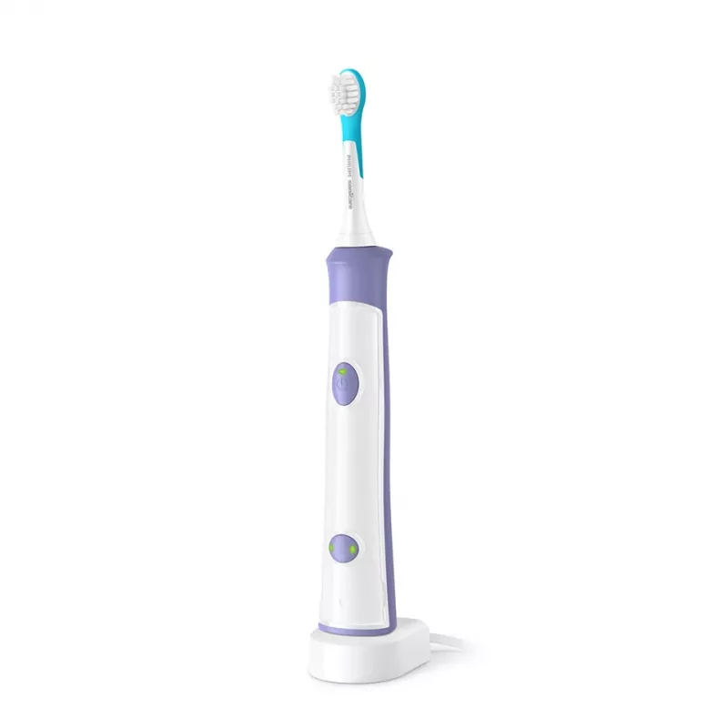 Sonic elektriline hambahari Philips Sonicare For Kids HX6322/12 — sisseehitatud liitiumioonaku, 1 käepide, 2 harjapead, igapäevase hoolduse režiim