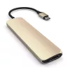 Sülearvuti dokk Satechi ST-CMAG USB 3.2 Gen 1 USB-C Kuldne