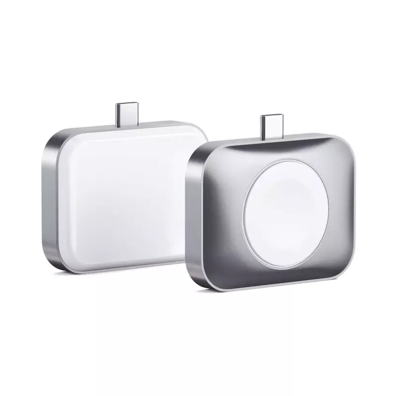 Mobiilseadme laadija Satechi ST-UC2WCDM USB juhtmevaba laadimine Peakomplekt Nutikell Hõbedane Valge