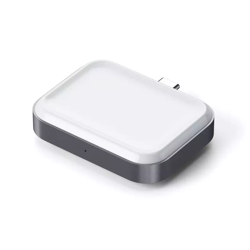 Mobiilseadme laadija Satechi ST-UC2WCDM USB juhtmevaba laadimine Peakomplekt Nutikell Hõbedane Valge