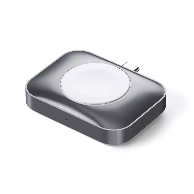 Mobiilseadme laadija Satechi ST-UC2WCDM USB juhtmevaba laadimine Peakomplekt Nutikell Hõbedane Valge