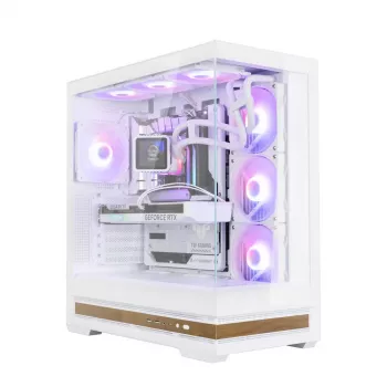 PC case Zalman P40 NAMU Valge Midi Tower Valge