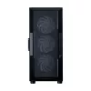 ZALMAN korpus i3 NEO V2 Mid Tower, ARGB ventilaatorid x4, must