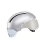 Jalgrattakiiver HJC CALIDO PLUS L, Pearl hallish Silver, in-mold, 58–63 cm, 350 g, magnetiline visiir