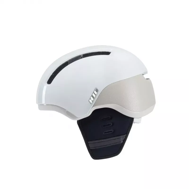Jalgrattakiiver HJC Calido Plus, suurus S (51–56 cm), In-mold, magnetiline visiir, 350 g, valge/hall