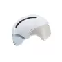 Jalgrattakiiver HJC Calido Plus, suurus S (51–56 cm), In-mold, magnetiline visiir, 350 g, valge/hall