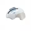 Jalgrattakiiver HJC CALIDO PLUS suurus L — valge/hall, In-mold, 58–63 cm, 350 g, magnetiline visiir