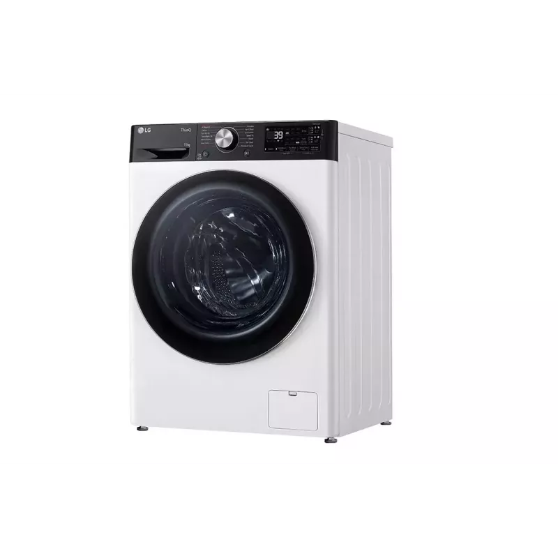 LG F4WR711S3HA pesumasin eestlaetav 11 kg 1360 p/min must, valge