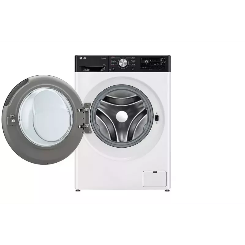 LG F4WR711S3HA pesumasin eestlaetav 11 kg 1360 p/min must, valge