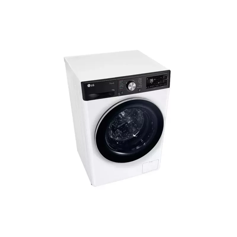LG F4WR711S3HA pesumasin eestlaetav 11 kg 1360 p/min must, valge