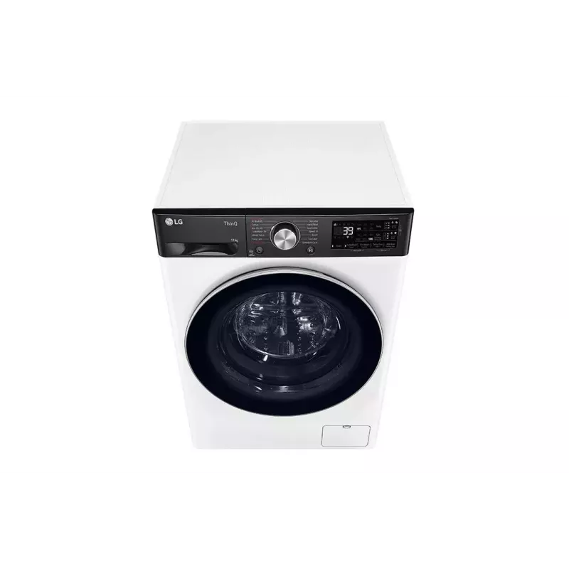 LG F4WR711S3HA pesumasin eestlaetav 11 kg 1360 p/min must, valge