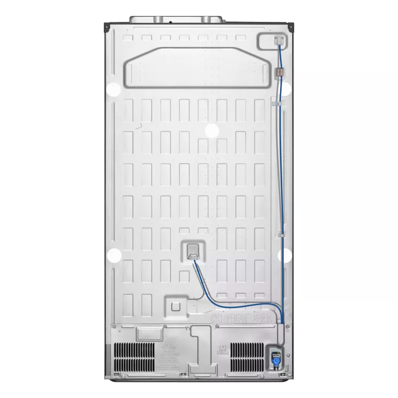 LG InstaView GSGV81EPLL külmik side-by-side, eraldiseisev, 635 L, must