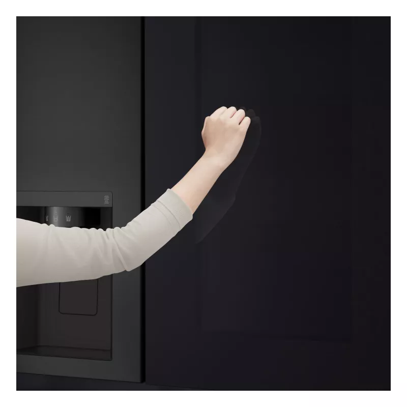 LG InstaView GSGV81EPLL külmik side-by-side, eraldiseisev, 635 L, must