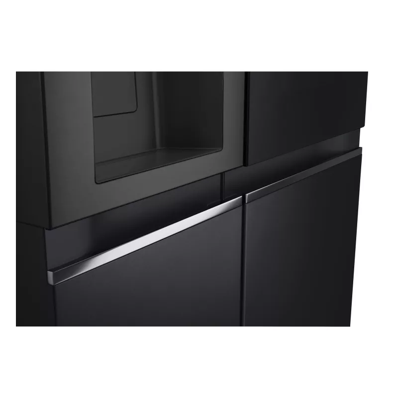 LG InstaView GSGV81EPLL külmik side-by-side, eraldiseisev, 635 L, must