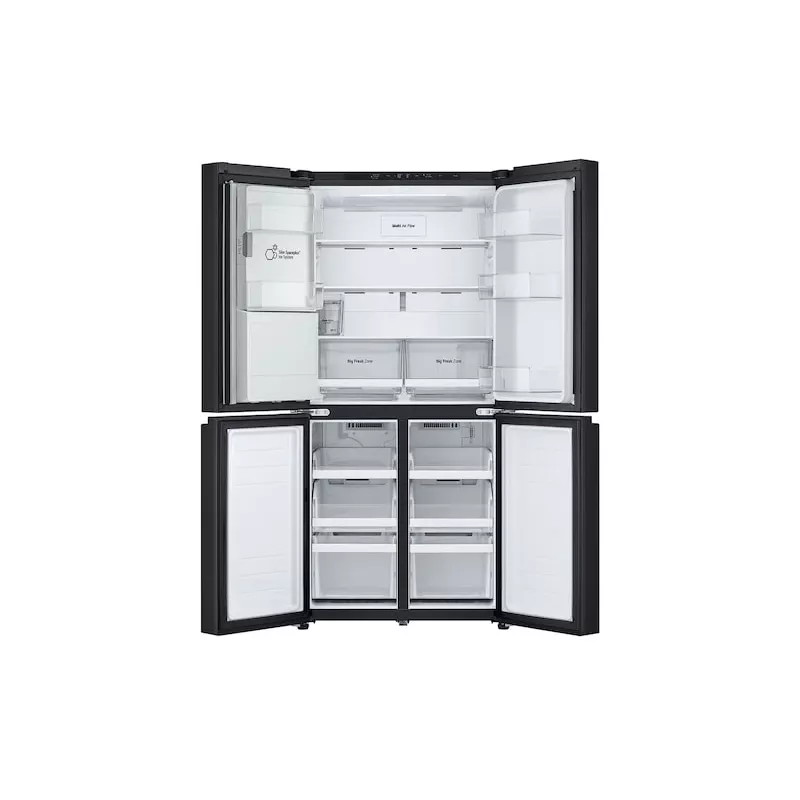 LG GML861EPPE kõrvuti külmik eraldiseisev 506 L must