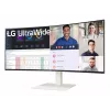 LG 38WR85QC-W arvutimonitor 96,5 cm (38 tolli) 3840 x 1600 pikslit UltraWide Quad HD LCD Valge