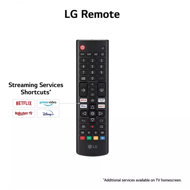 LG UHD 50UR78006LK 127 cm (50 tolli) 4K Ultra HD nutiteler Wi-Fi must
