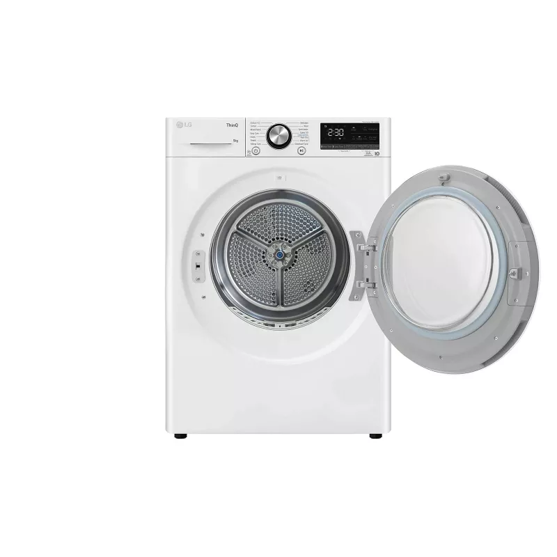 LG RH90V9AV2N kuivati Vabaltseisev Eestlaadimine 9 kg Valge