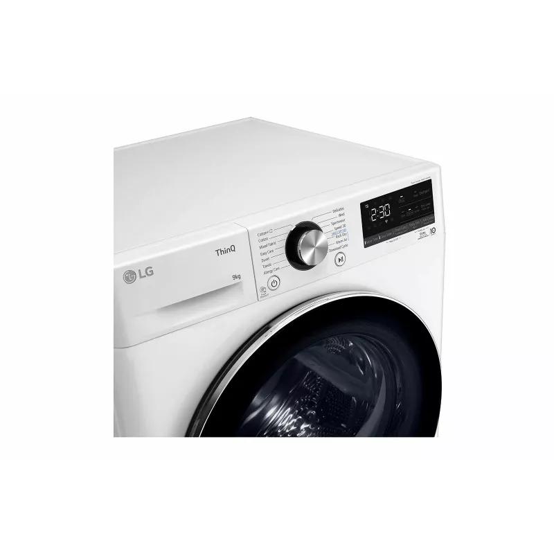 LG RH90V9AV2N kuivati Vabaltseisev Eestlaadimine 9 kg Valge