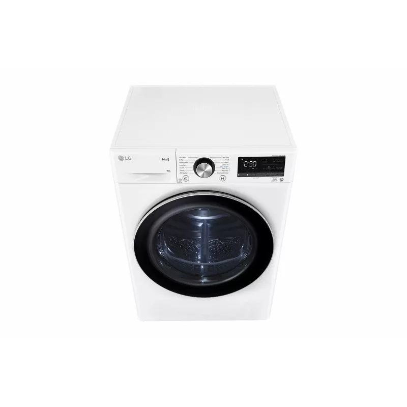 LG RH90V9AV2N kuivati Vabaltseisev Eestlaadimine 9 kg Valge