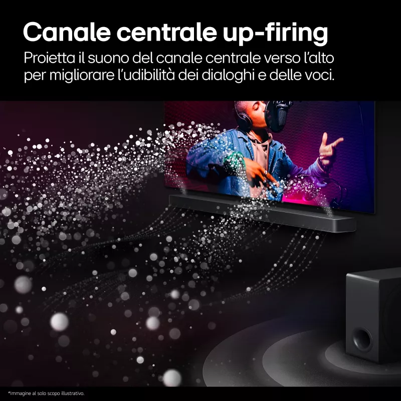 Soundbar LG S95TR 9.1.5 kanalit 810 W RMS juhtmevaba 220 W bassikõlariga, must