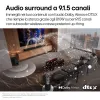 Soundbar LG S95TR 9.1.5 kanalit 810 W RMS juhtmevaba 220 W bassikõlariga, must
