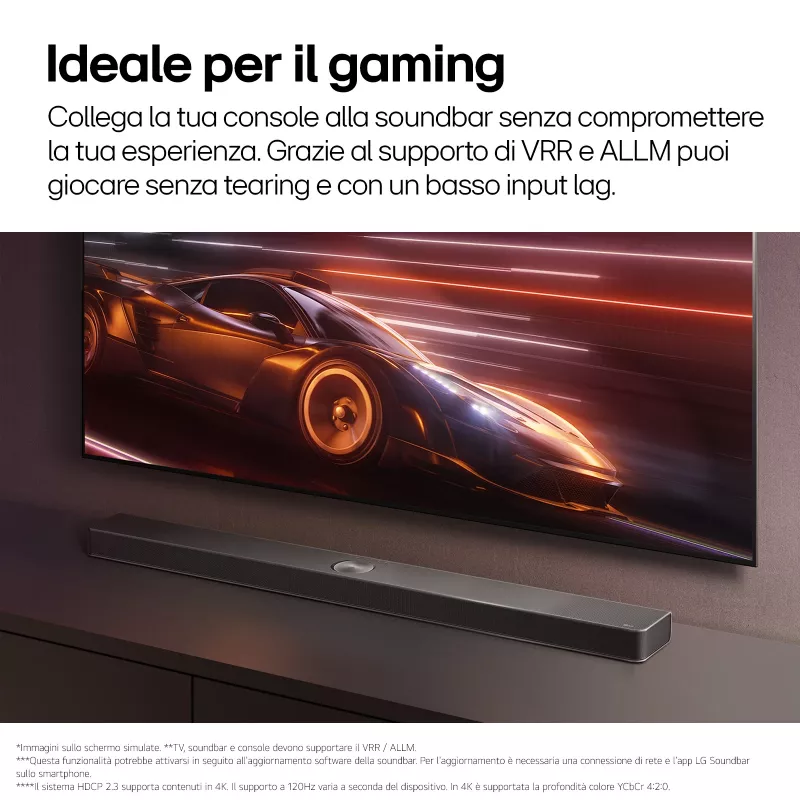 Soundbar LG S95TR 9.1.5 kanalit 810 W RMS juhtmevaba 220 W bassikõlariga, must
