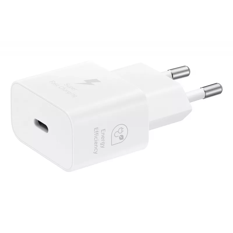 Samsung EP-T2510NWEGWW mobiilseadme laadija Universaalne Valge USB Kiirlaadimine Siseruumides