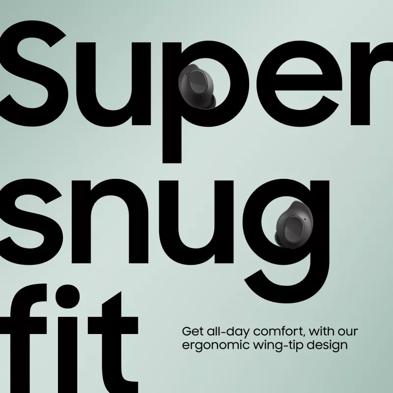 Samsung GALAXY BUDS FE GRAPHITE Kõrvaklapid True Wireless Stereo (TWS) Kõrvasisesed Kõned/Muusika/Sport/Igapäevane Bluetooth