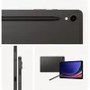 Samsung Galaxy Tab S9 SM-X716B 5G Snapdragon 256 GB 27.9 cm (11 tolli) 12 GB Wi-Fi 6 (802.11ax) Android 13 Graphite