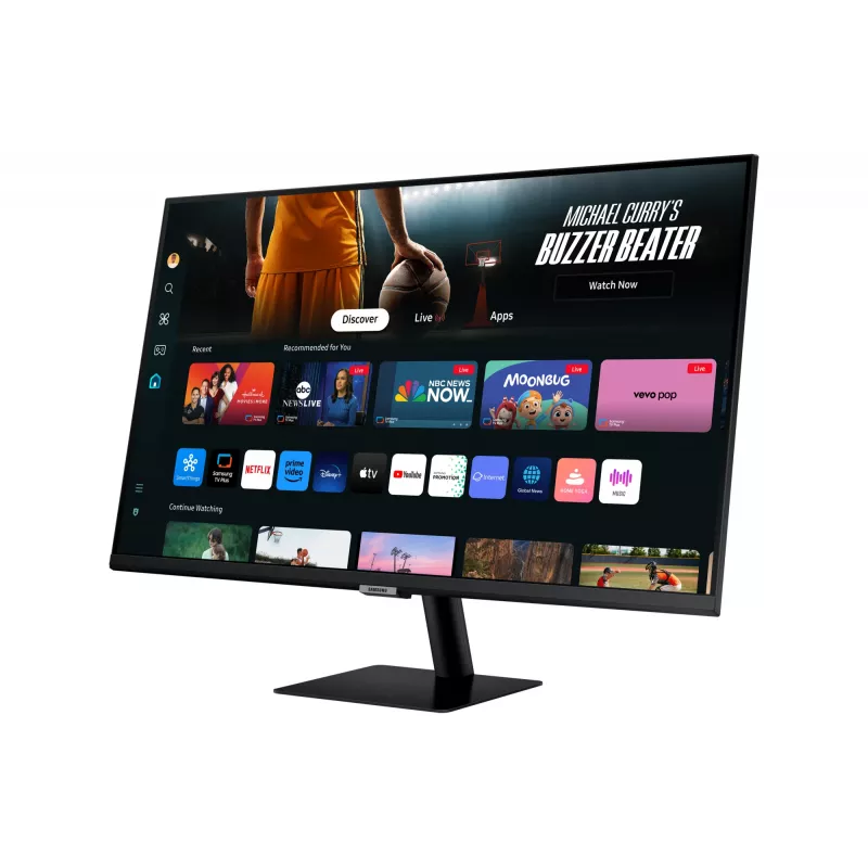 Samsung M70D arvutimonitor 81,3 cm (32 tolli) 3840 x 2160 pikslit 4K Ultra HD LED must