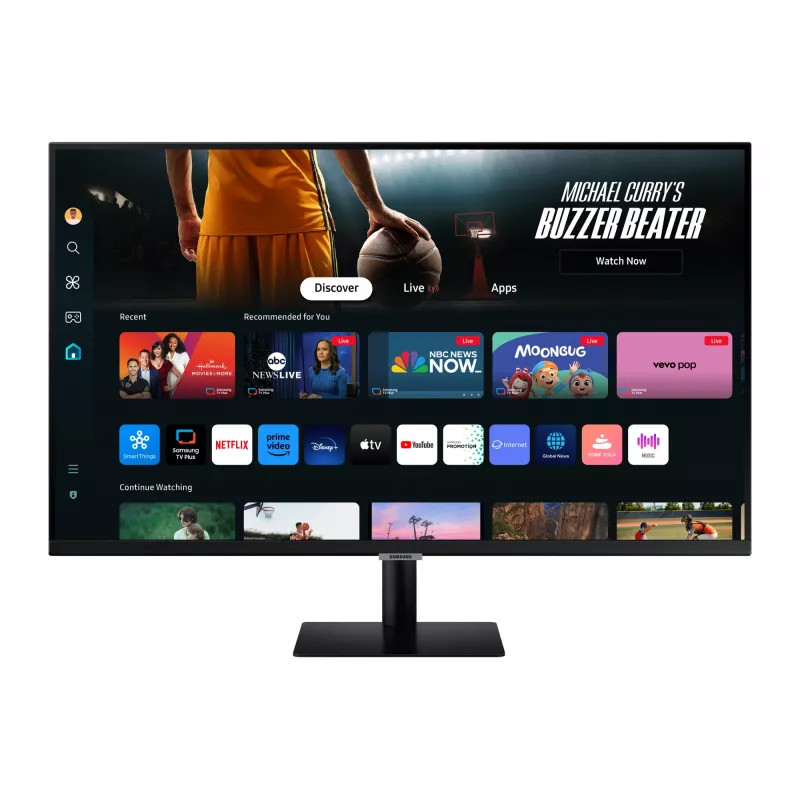 Samsung M70D arvutimonitor 81,3 cm (32 tolli) 3840 x 2160 pikslit 4K Ultra HD LED must