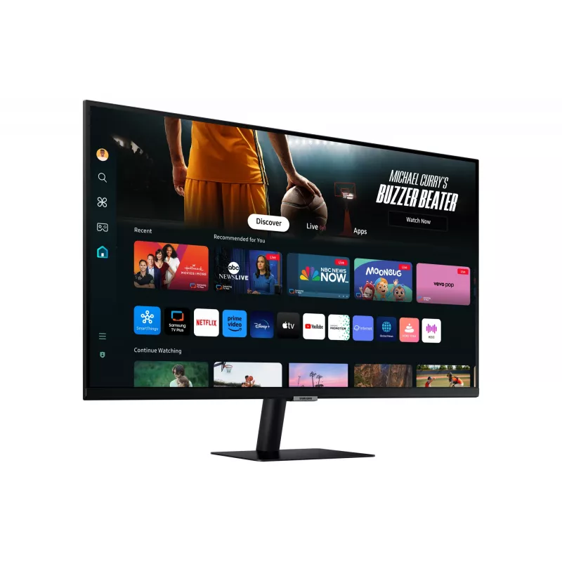 Samsung M70D arvutimonitor 81,3 cm (32 tolli) 3840 x 2160 pikslit 4K Ultra HD LED must