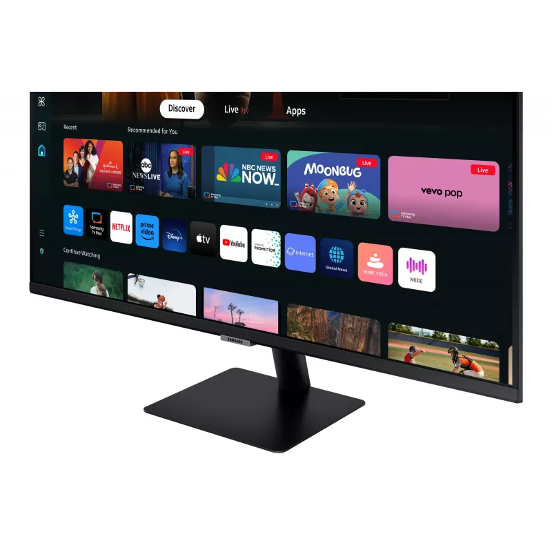 Samsung M70D arvutimonitor 81,3 cm (32 tolli) 3840 x 2160 pikslit 4K Ultra HD LED must
