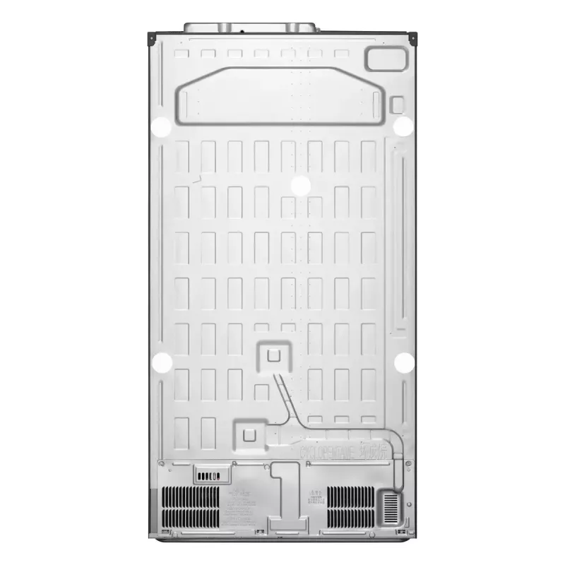 LG NatureFRESH GSBC40PYPE Ameerika stiilis külmik-sügavkülmik - Prime Silver - E energiaklass