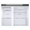 LG NatureFRESH GSBC40PYPE Ameerika stiilis külmik-sügavkülmik - Prime Silver - E energiaklass