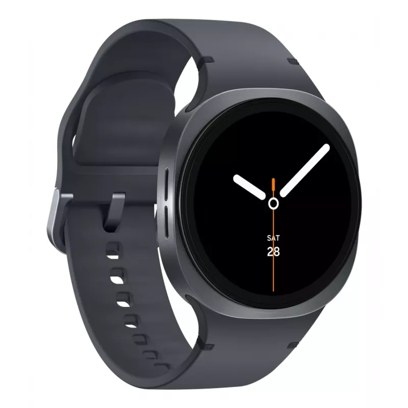 Samsung Galaxy Watch8 SM-L325FDAAXEF nutikell / spordikell 3,3 cm (1,3-tolline) AMOLED 40 mm digitaalne 438 x 438 pikslit 4G grafiit Wi-Fi GPS (satelliit)
