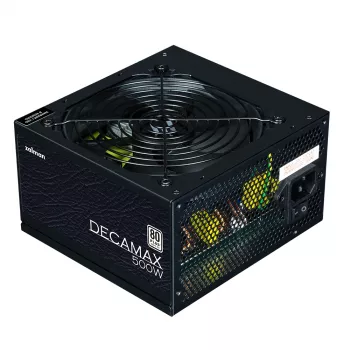 Zalman Decamax toiteplokk 500 W ATX must