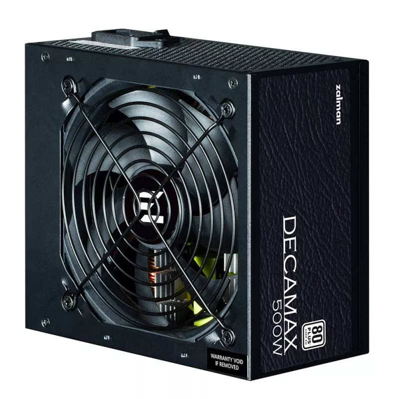 Zalman Decamax toiteplokk 500 W ATX must