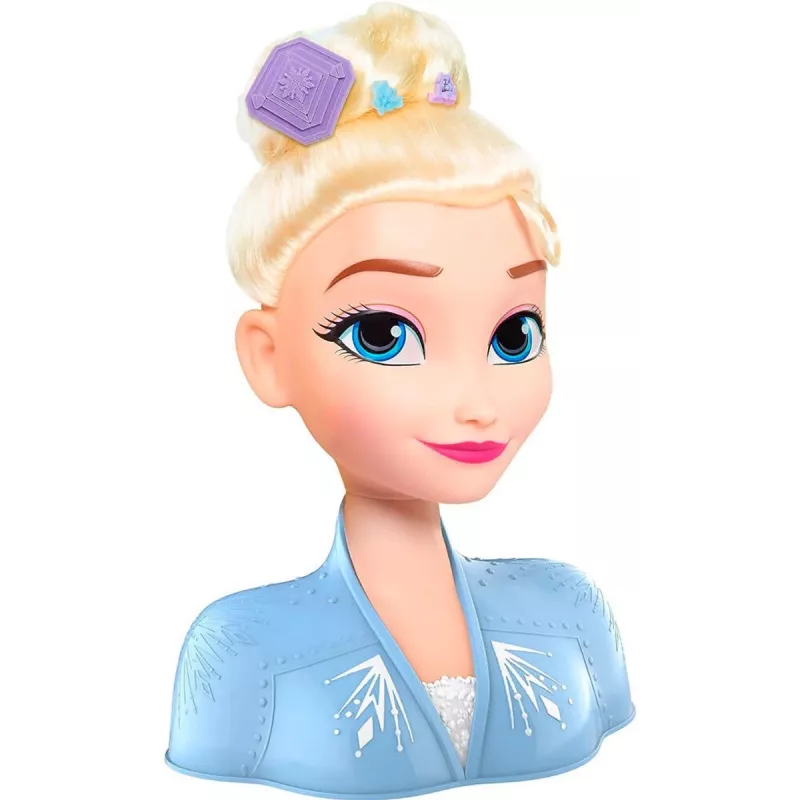 Just Play Disney Frozen 2, meigi/stiliseerimisnuku pea, Naine, 3 a, 120 mm, Mitmevärviline