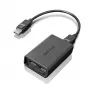 Lenovo DisplayPort to Dual-DisplayPort Monitor kaabel USB A Must