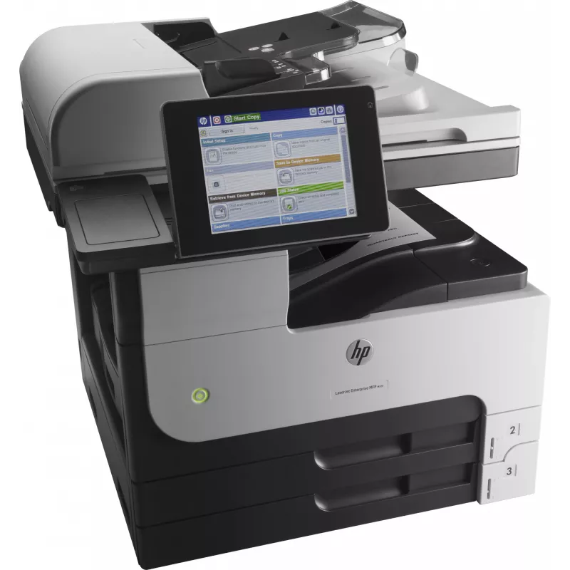HP LaserJet Enterprise MFP M725dn, Laser, Mono printing, 1200 x 1200 DPI, A3, Direct printing, Must, hall